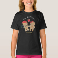 Pain d'épices Fille Garçon Holiday Peace Love Cook