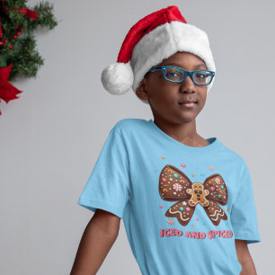 T-shirt Pain d'épices glacé et épicé Coquette Bow