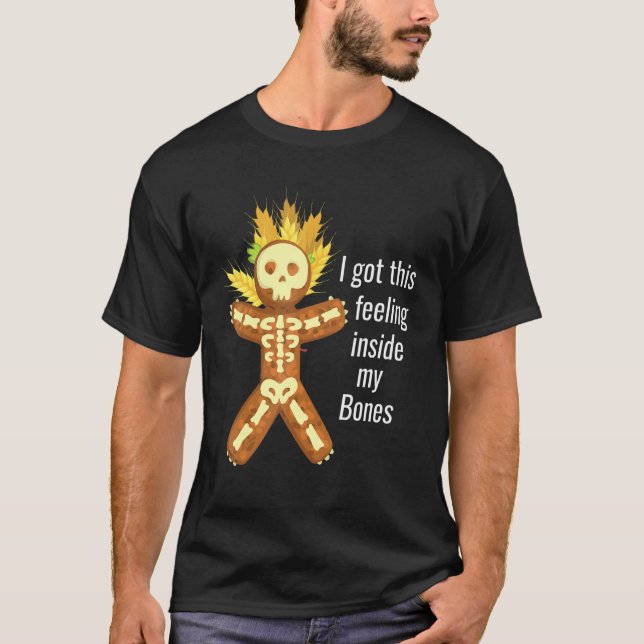 T-shirt Pain d'épices Homme Noël saison Cookie Sweet Hou (Devant)