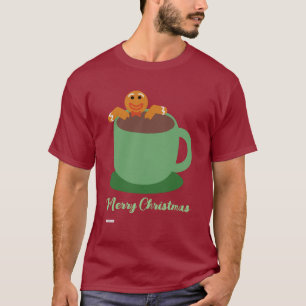 T-shirt Pain d'épices Homme Relaxant cacao Fun