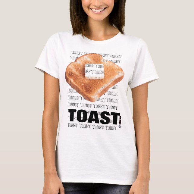 T-shirt PAIN GRILLÉ ! (dames) (Devant)