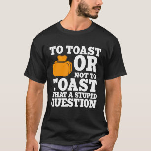 T-shirt Pain grillé Dit Vêtement Amour Toaster