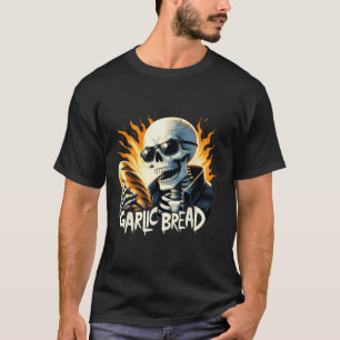 T-shirt Pain Halloween Squelette Boulangerie Baker Pain Lo