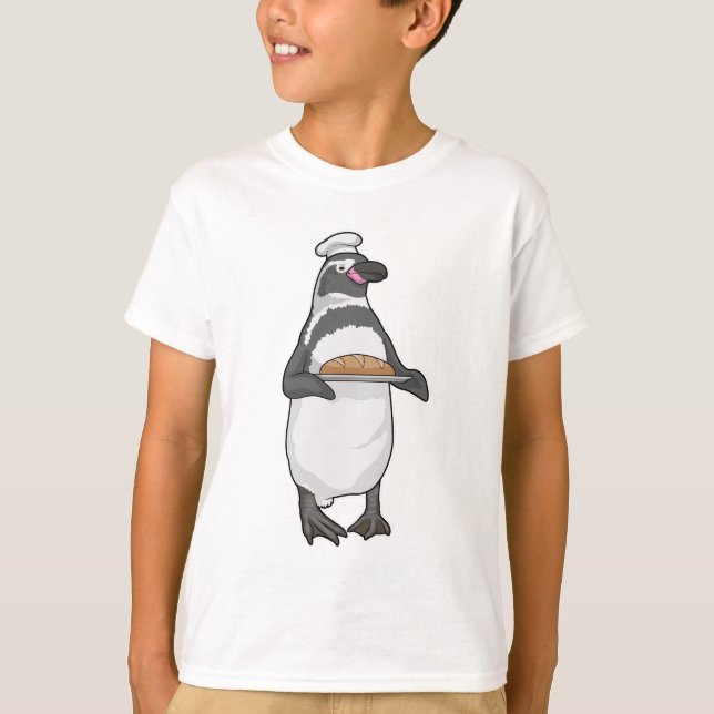 T-shirt Pain Pingouin Baker (Devant)