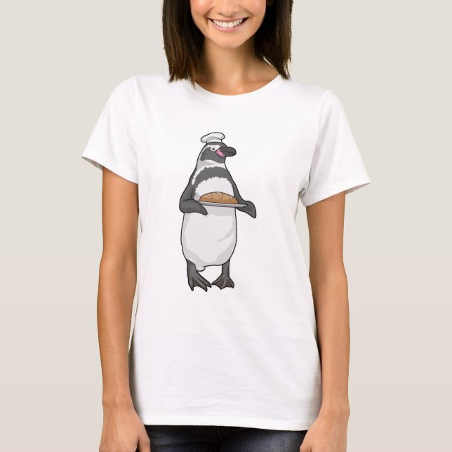 T-shirt Pain Pingouin Baker (Devant)