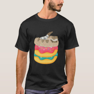 T-shirt Pains de Python Balle Donuts Reptile Animal  Herpé