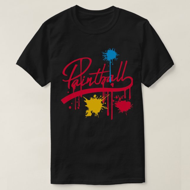 T-shirt paint flex graffiti spray de peinture club de spor (Design devant)