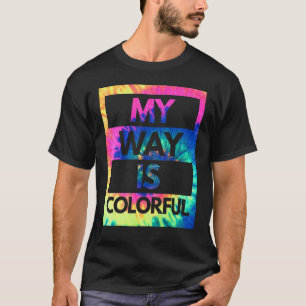 T-shirt Paint Splatter Hippie Colorful Freedom Tolerant M