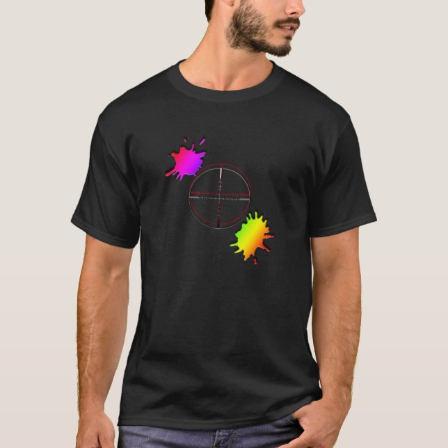 T-shirt paintball (Devant)