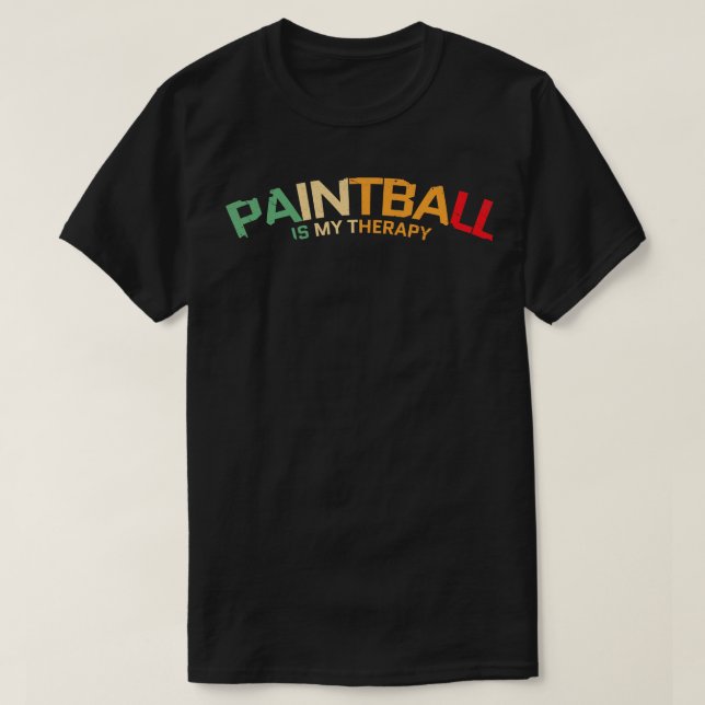 T-shirt paintball 1 (Design devant)