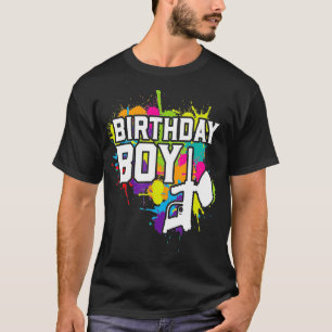 T-shirt Paintball Anniversaire Jeu de Garçons Thème