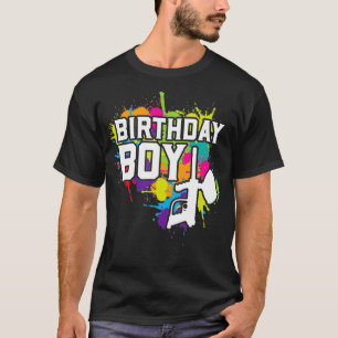 T-shirt Paintball Anniversaire Vêtements de garçon