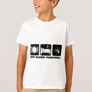 T-shirt paintball drôle