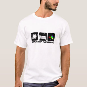 T-shirt paintball drôle