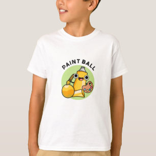 T-shirt Paintball Funny Paint Pun