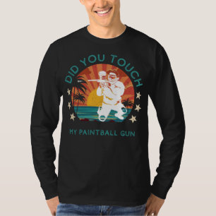 T-shirt Paintball Prankster Alert : Avez-Vous Touché Mon A