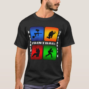 T-shirt Paintball spectaculaire