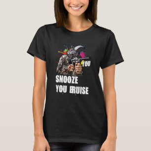 T-shirt Paintball You Snooze U Bruise Paintballing