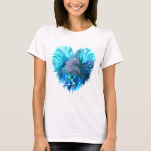 T-shirt Paire de dauphins