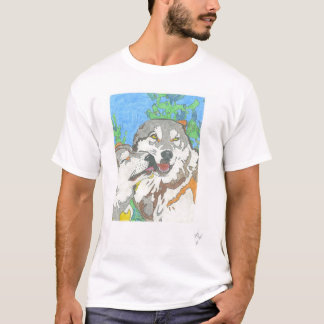 T-shirt Paires de loup