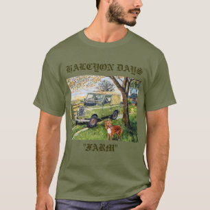 T-shirt paisible de "FERME" de jours