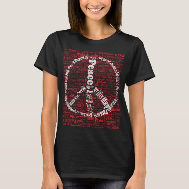 T-SHIRT PAIX (Devant)