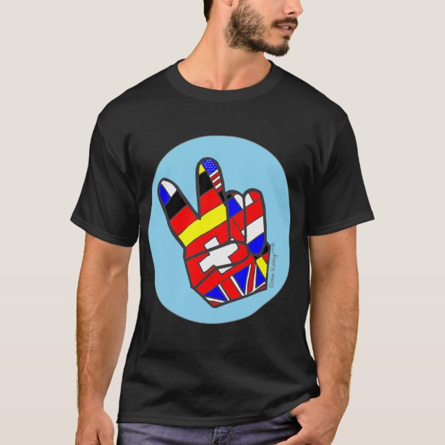T-shirt Paix ! (Devant)