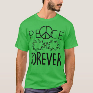 T-shirt Paix Amour Paix Pour Amour Paix amis
