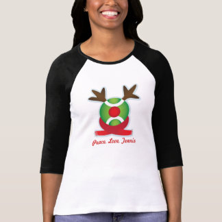 T-shirt Paix, amour, tennis par tennisordie.com