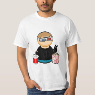 T-shirt Paix d'amateur de film