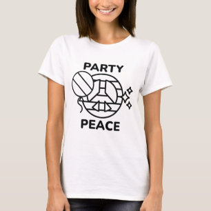 T-shirt Paix de fête