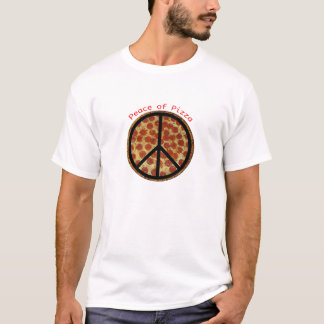 T-shirt Paix de pizza