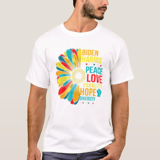 T-shirt Paix Diversité Égalité