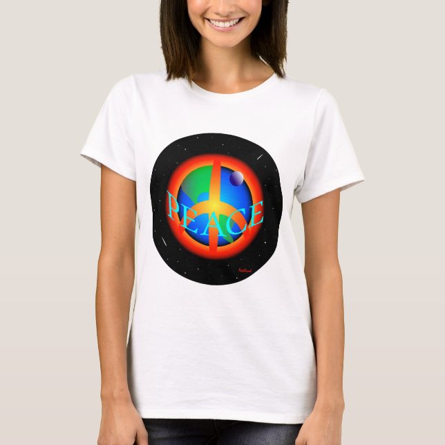 T-SHIRT PAIX DU MONDE (Devant)