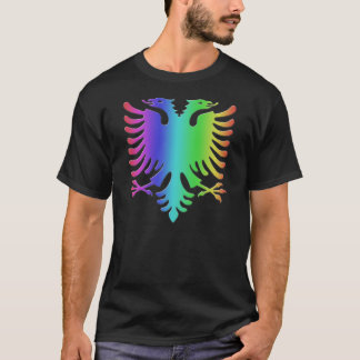 T-shirt Paix Eagle de l'Albanie