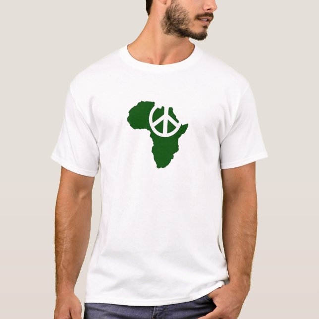T-shirt Paix en Afrique (Devant)