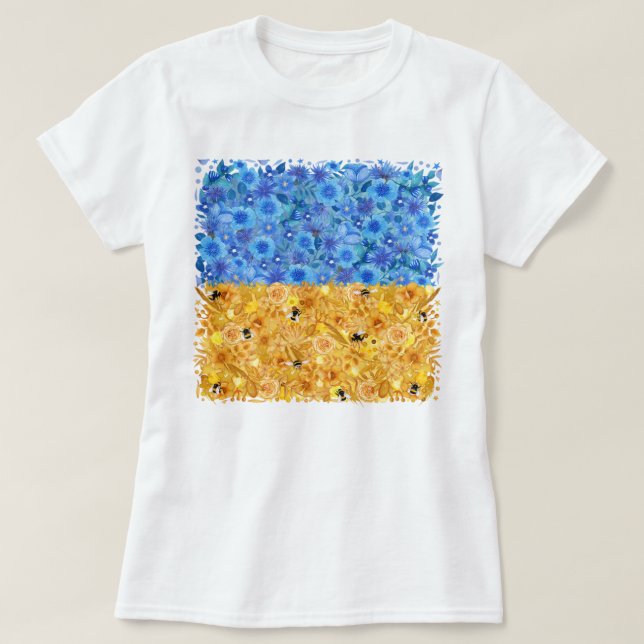 T-shirt Paix en Ukraine (Design devant)