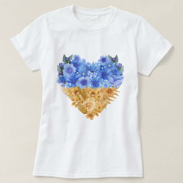 T-shirt Paix en Ukraine (Design devant)