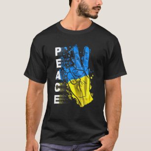 T-shirt Paix En Ukraine Libération De L'Ukraine Je Suis Co