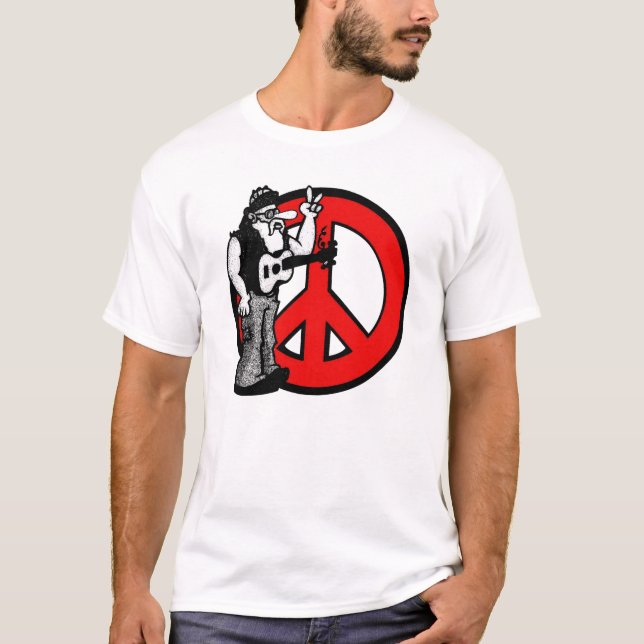 T-SHIRT PAIX, HOMME ! (Devant)