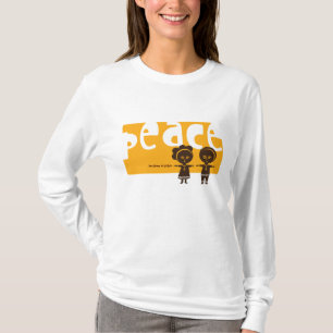T-shirt Paix - l'amour ne connaît aucune frontière