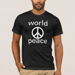 T-shirt paix mondiale