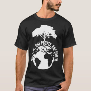 T-shirt Paix Mondiale Paix Terre gentillesse et amour