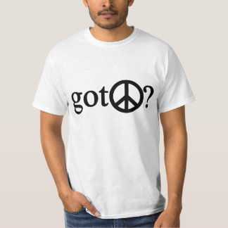 T-shirt Paix obtenue ?
