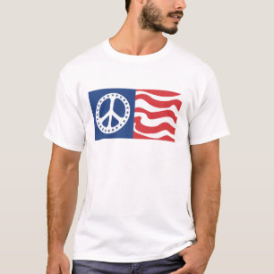 T-shirt Paix onduleuse de sauce au jus