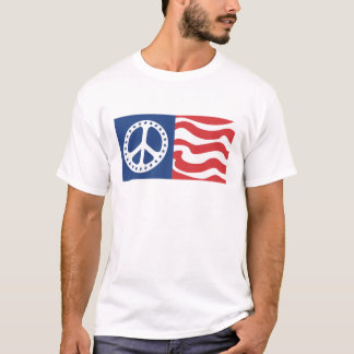 T-shirt Paix onduleuse de sauce au jus