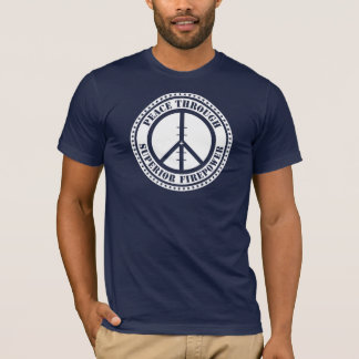 T-shirt Paix par la puissance de feu supérieure