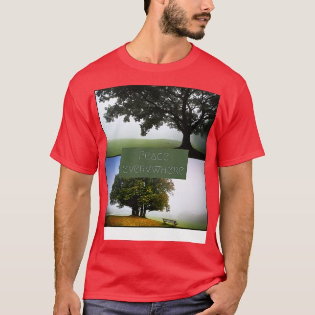 T-shirt Paix Partout (Devant)