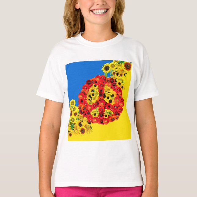 T-SHIRT PAIX POUR L'UKRAINE ! (Devant)