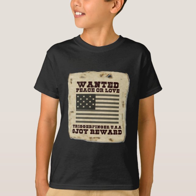 T-shirt Paix Recherchée (Devant)